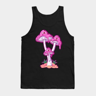 Musrooms Pastel Goth Vapor Wear Gothic Tank Top